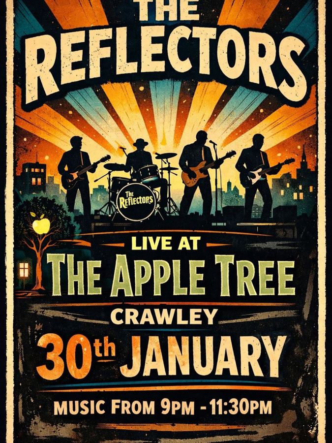 Gig poster: The Apple Tree, Crawley